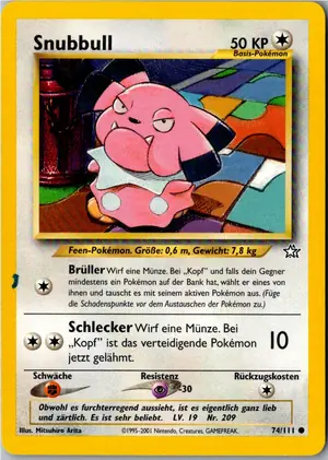 Snubbull Exemplar 2,95 €