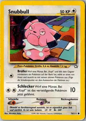 Snubbull Exemplar 2,95 €