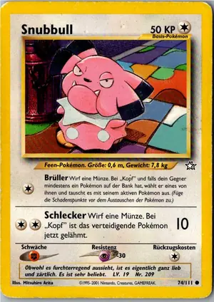 Snubbull Exemplar 2,95 €