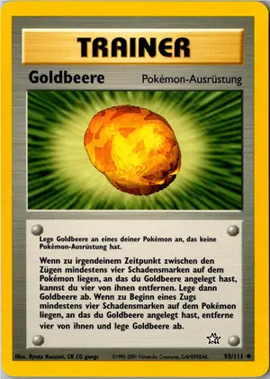 Goldbeere Exemplar 3,25 €