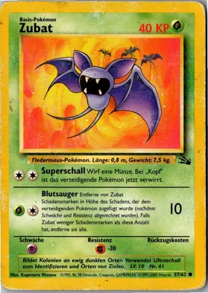 Zubat Exemplar 2,95 €