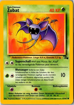 Zubat Exemplar 2,95 €
