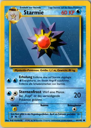 Starmie Exemplar 2,95 €