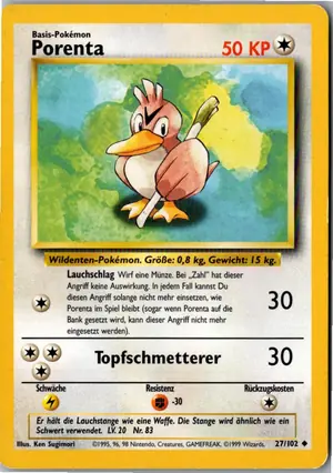 Porenta Exemplar 2,95 €