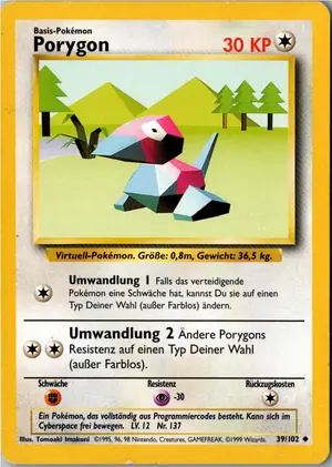 Porygon Exemplar 2,95 €