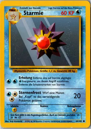 Starmie Exemplar 2,95 €