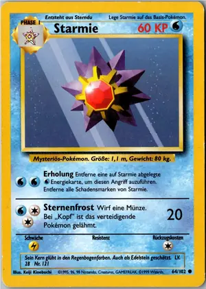 Starmie Exemplar 2,95 €