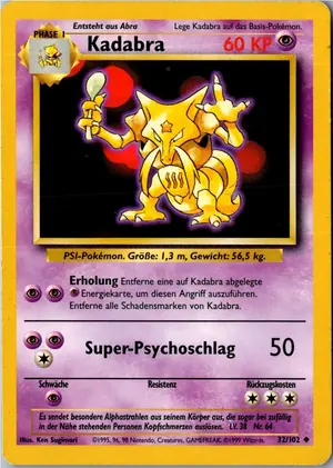 Kadabra Exemplar 2,95 €