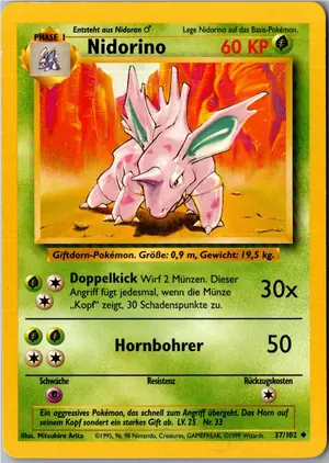 Nidorino Exemplar 2,95 €