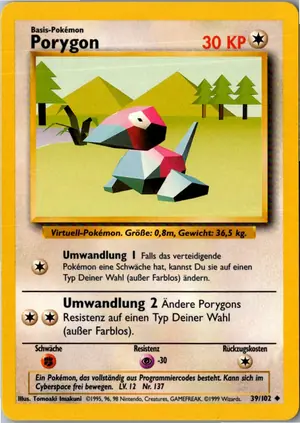 Porygon Exemplar 2,95 €