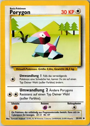 Porygon Exemplar 2,95 €