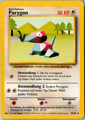 Porygon Exemplar 2,95 €