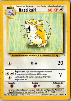 Rattikarl Exemplar 3,25 €