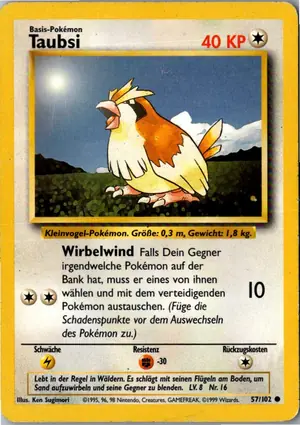 Taubsi Exemplar 1,95 €