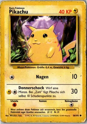 Pikachu Exemplar 3,95 €