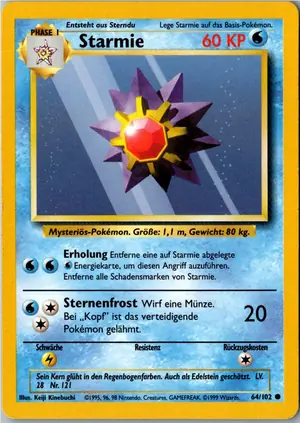 Starmie Exemplar 2,95 €