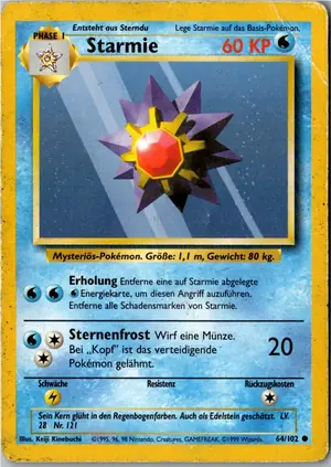Starmie Exemplar 2,95 €