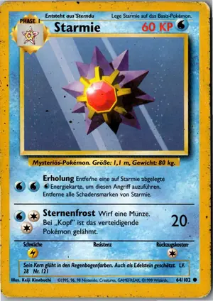 Starmie Exemplar 2,95 €