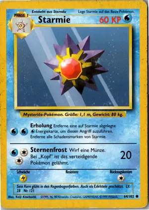 Starmie Exemplar 2,95 €