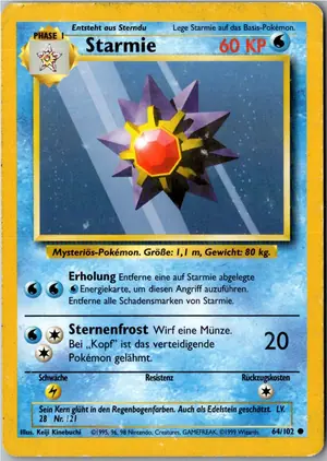 Starmie Exemplar 2,95 €