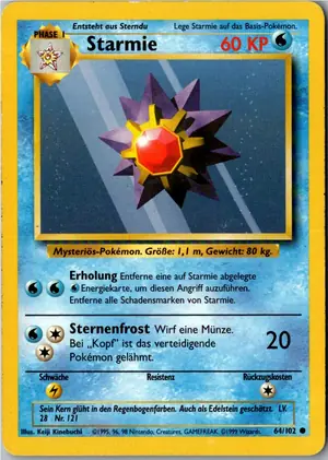 Starmie Exemplar 2,95 €