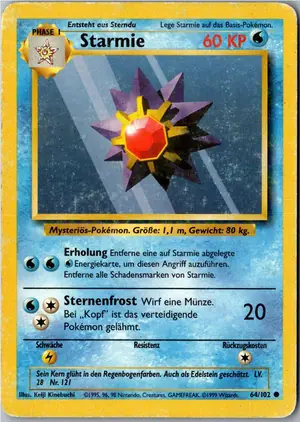 Starmie Exemplar 2,95 €
