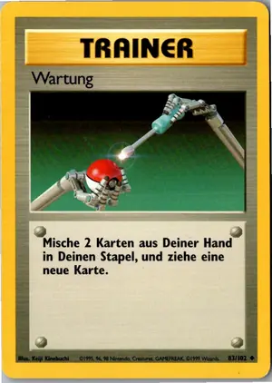 Wartung Exemplar 2,95 €