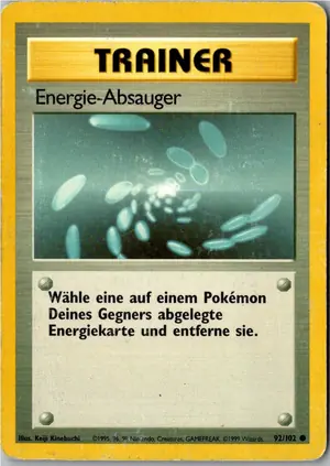 Energie-Absauger Exemplar 1,95 €