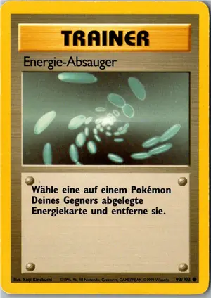 Energie-Absauger Exemplar 1,95 €