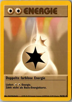 Doppelte farblose Energie Exemplar 3,95 €