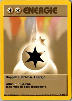 Doppelte farblose Energie Exemplar 3,95 €