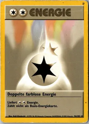 Doppelte farblose Energie Exemplar 3,95 €