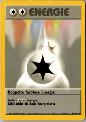 Doppelte farblose Energie Exemplar 3,95 €