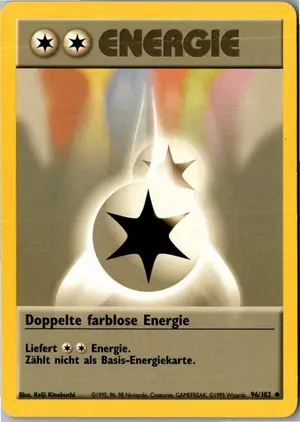 Doppelte farblose Energie Exemplar 3,95 €