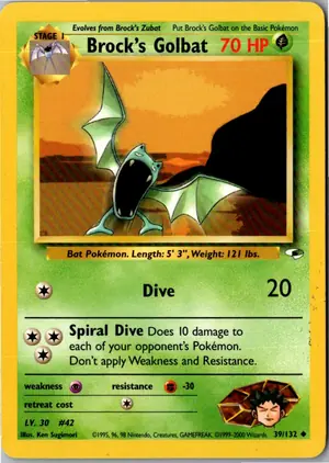 Brock's Golbat Exemplar 4,95 €