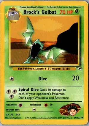 Brock's Golbat Exemplar 4,95 €
