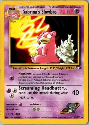 Sabrina's Slowbro Exemplar 8,25 €