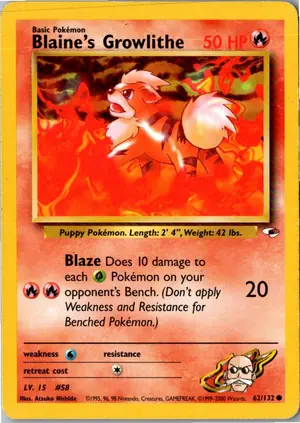 Blaine's Growlithe Exemplar 5,45 €