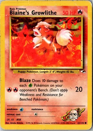 Blaine's Growlithe Exemplar 5,45 €