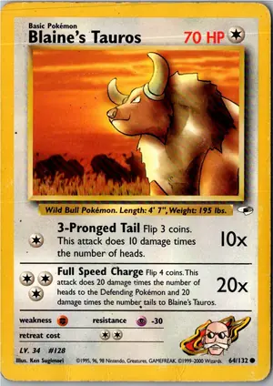 Blaine's Tauros Exemplar 3,95 €