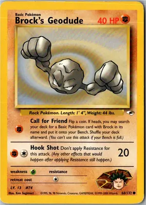 Brock's Geodude Exemplar 3,95 €