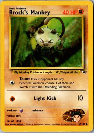 Brock's Mankey Exemplar 3,95 €