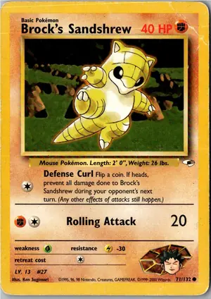 Brock's Sandshrew Exemplar 3,95 €