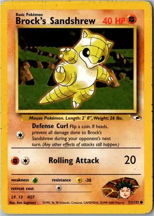 Brock's Sandshrew Exemplar 3,95 €