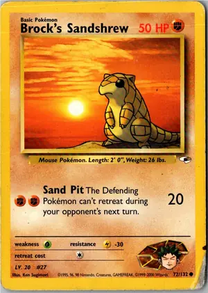 Brock's Sandshrew Exemplar 3,95 €