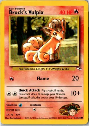 Brock's Vulpix Exemplar 5,45 €