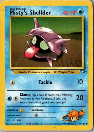 Misty's Shellder Exemplar 3,95 €