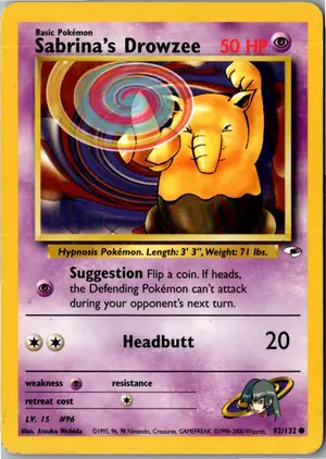 Sabrina's Drowzee Exemplar 3,95 €
