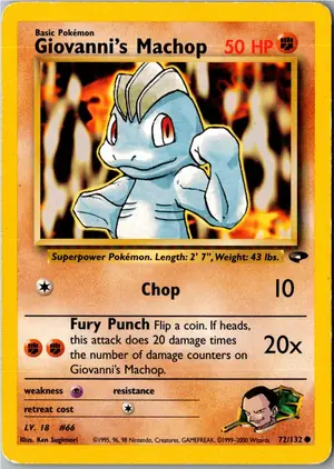 Giovanni's Machop Exemplar 3,95 €