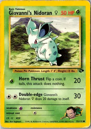 Giovanni's Nidoran ♀ Exemplar 3,95 €
